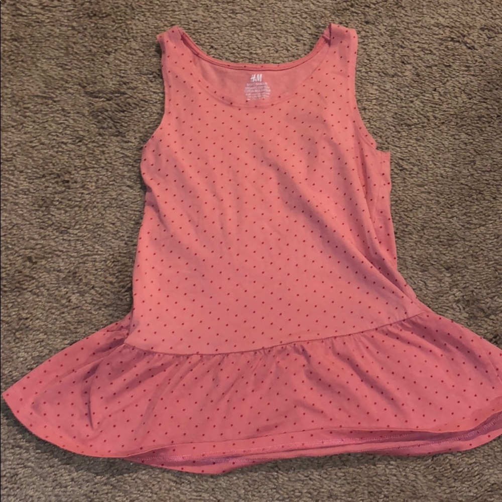 Girls Peplum Shirt